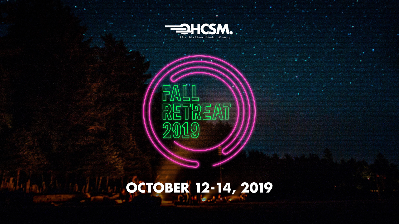 Fall Retreat 2019