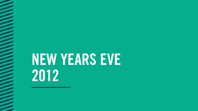 New Years Eve 2012